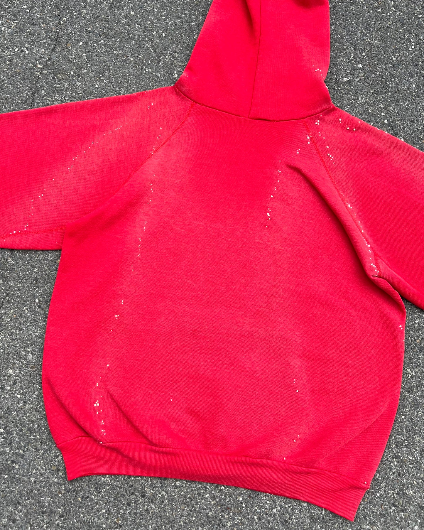 "Embroidered "Dot' Red Sun Faded