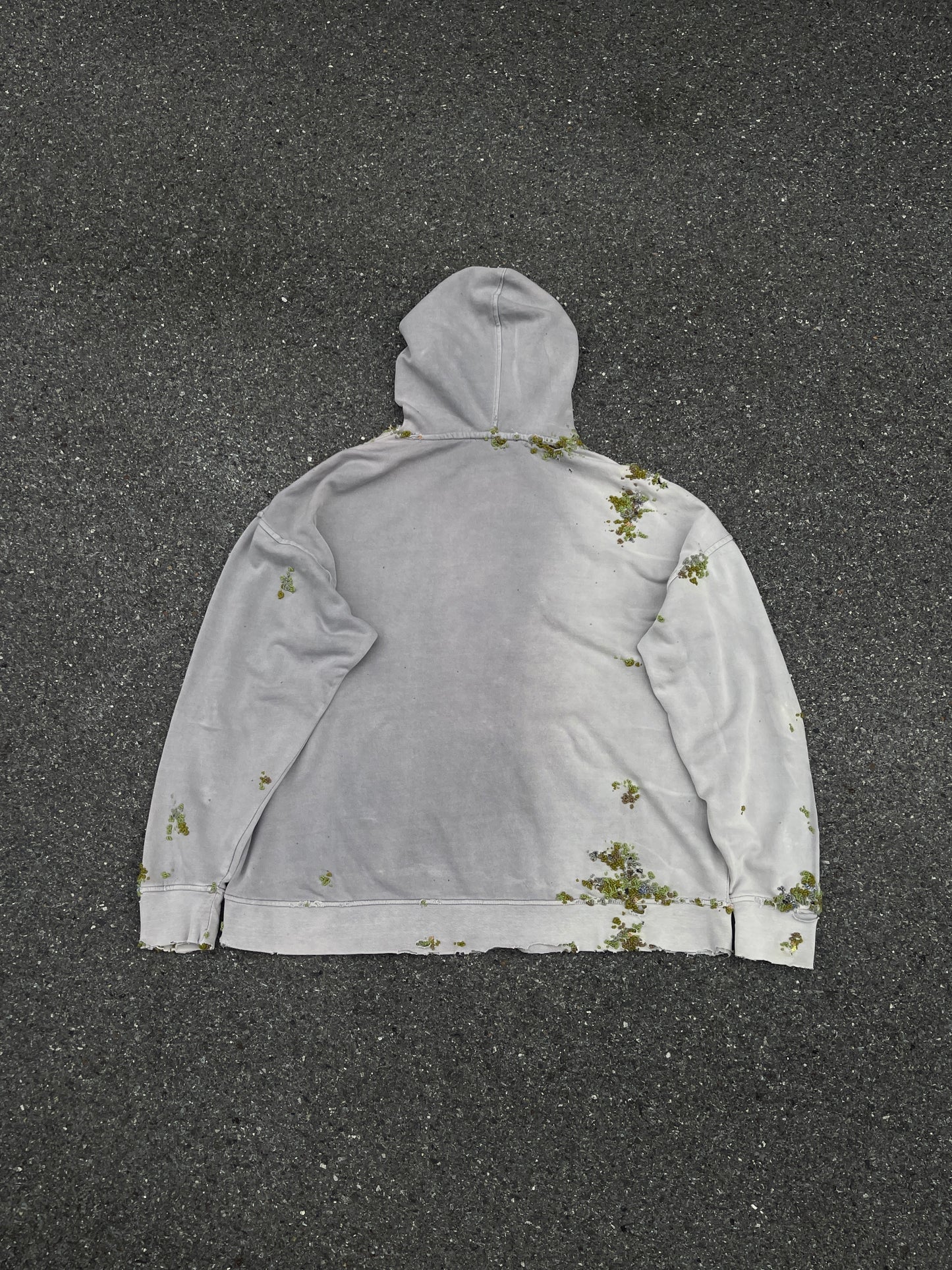 " Embroidered Dot Hoodie