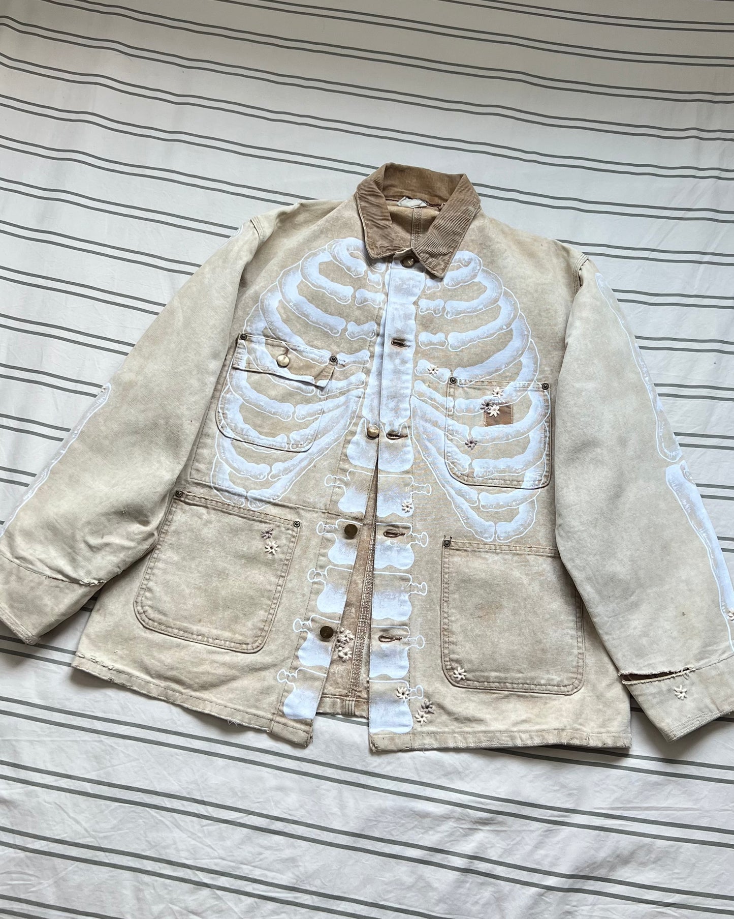 ""SKELETON Faded Tan Workwear