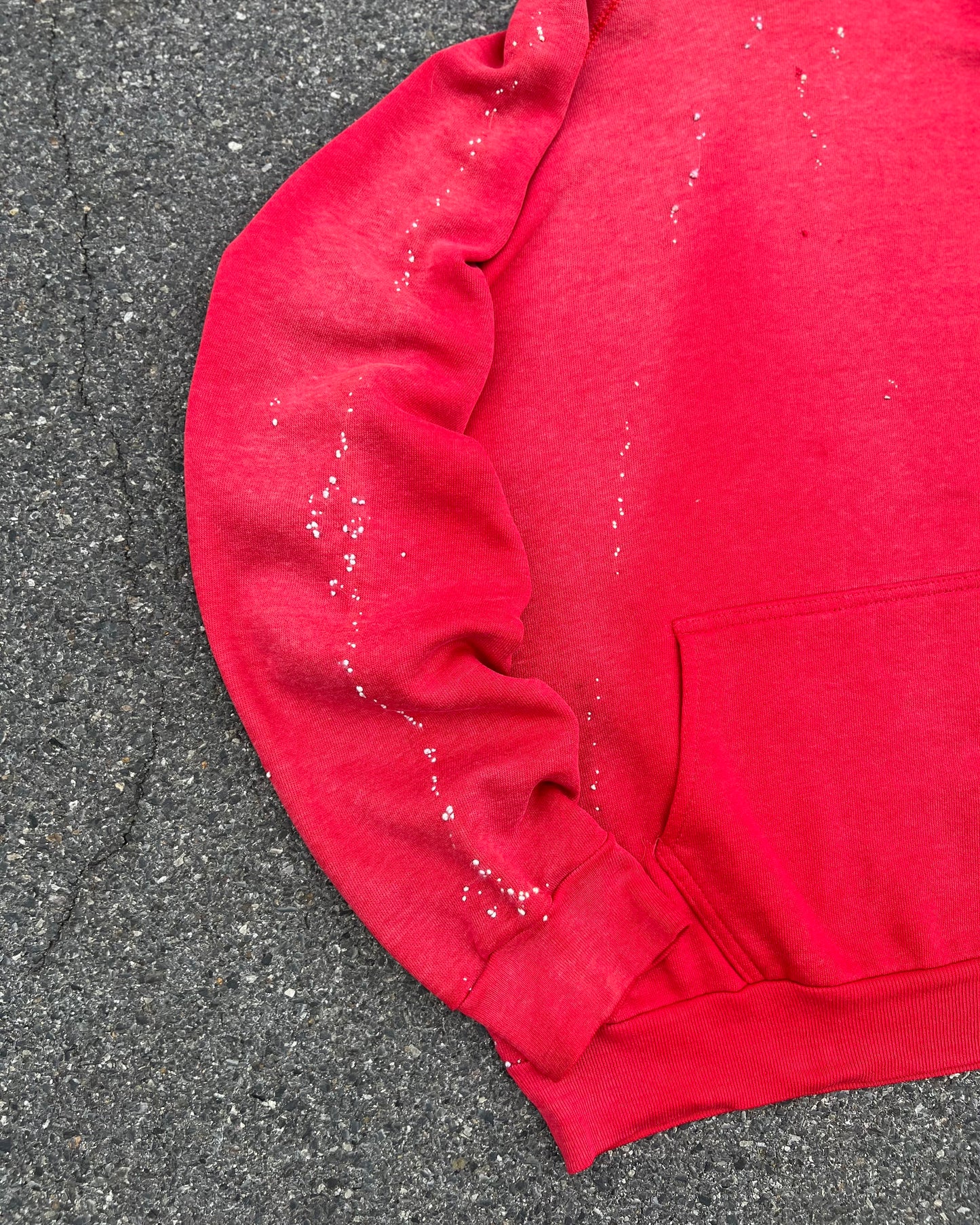"Embroidered "Dot' Red Sun Faded