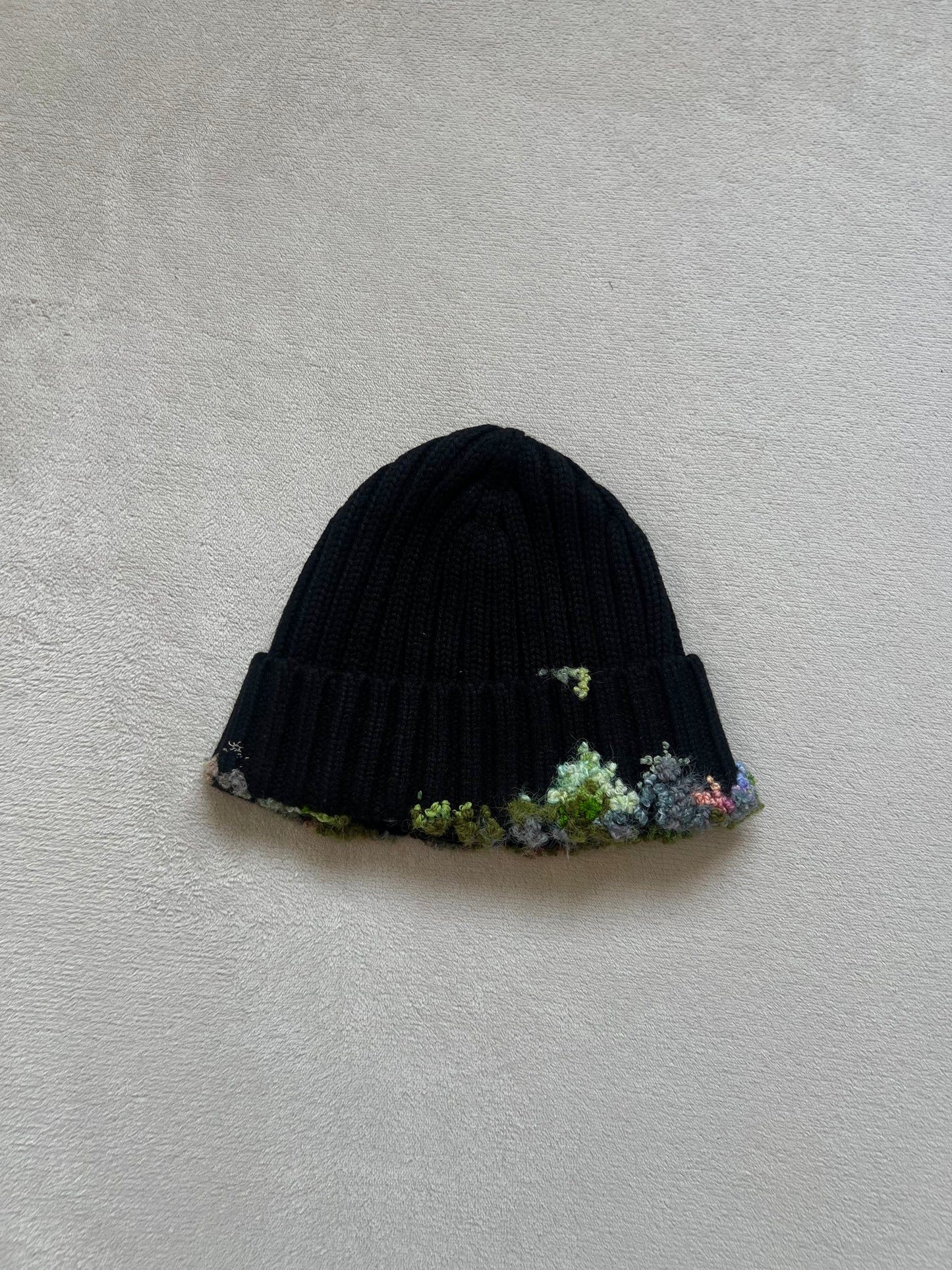 "  Embroidered Dot Beanie