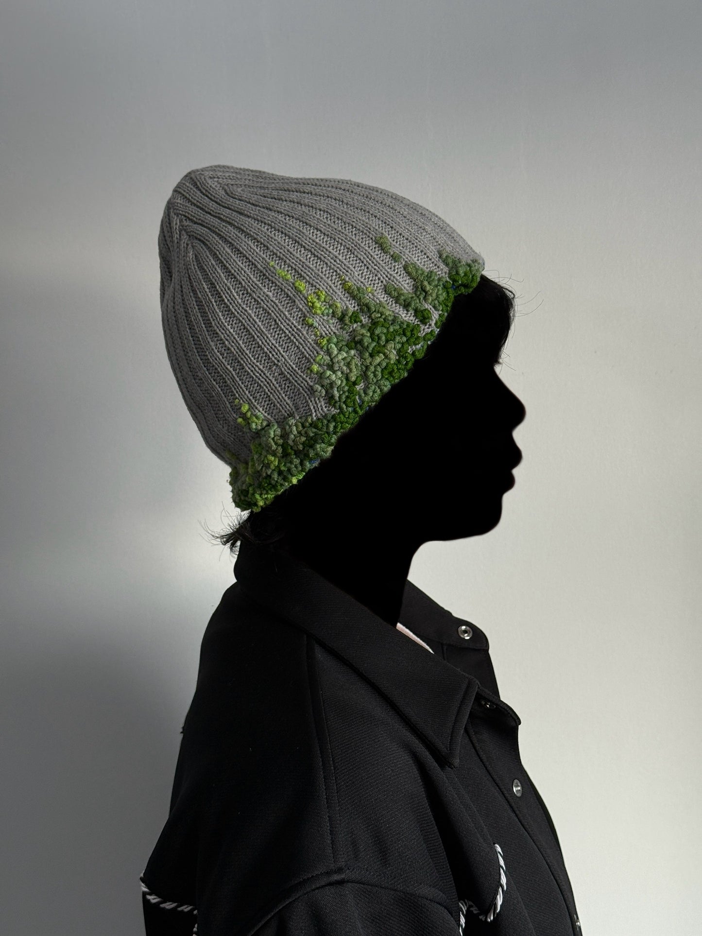 "  Embroidered Dot Beanie