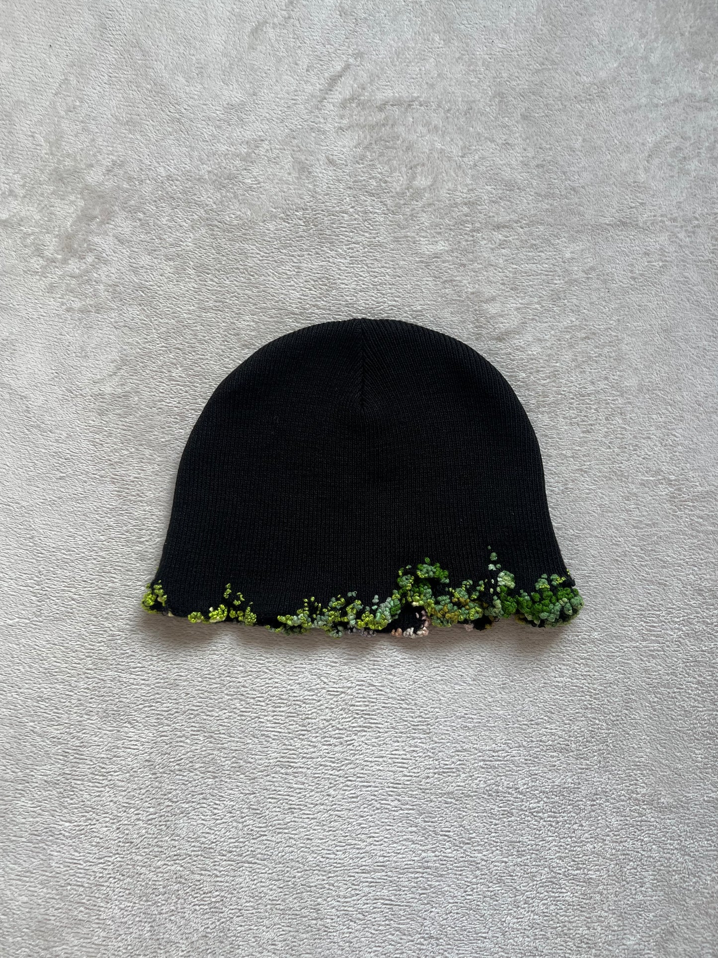 "  Embroidered Dot Beanie