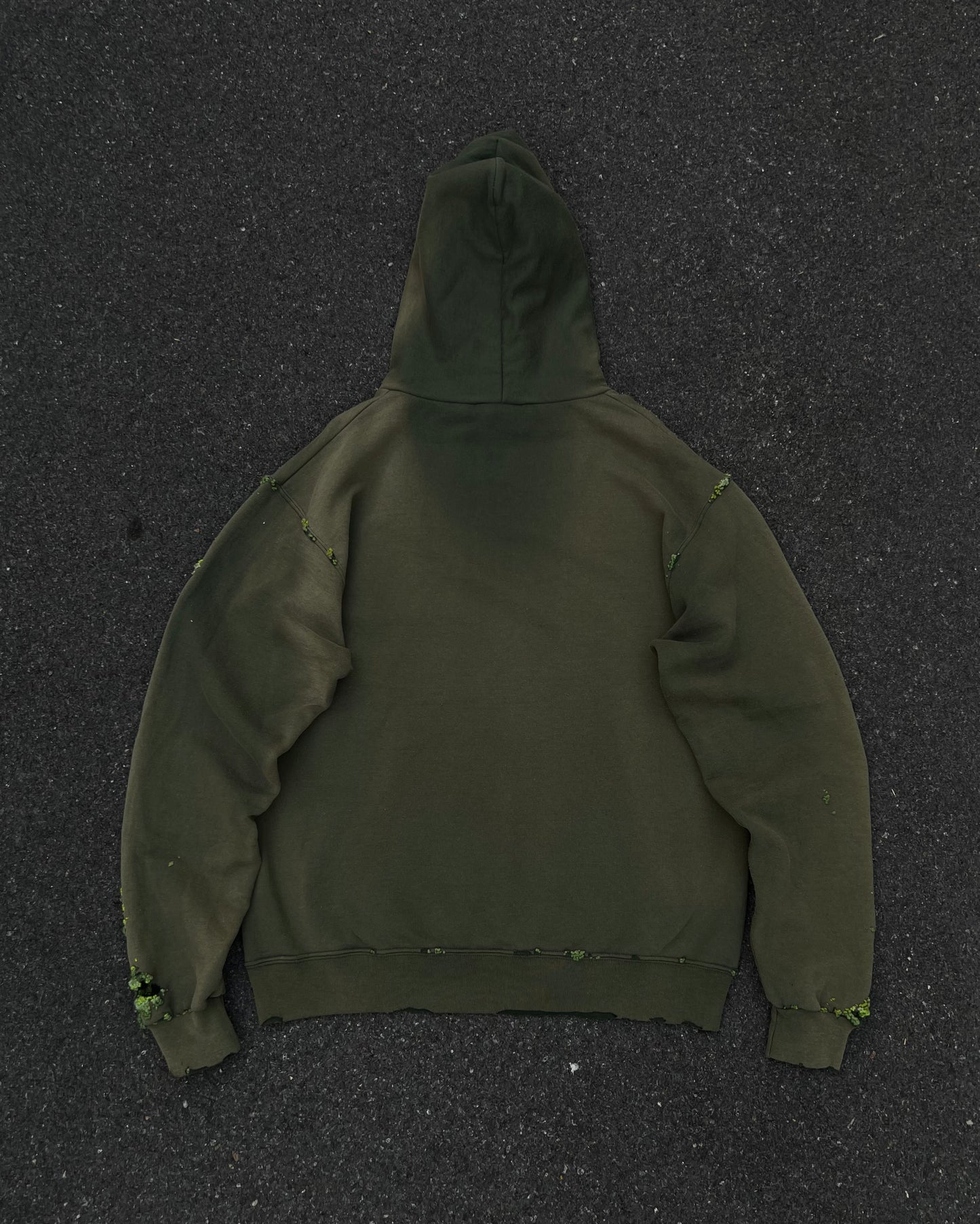 "   Embroidered Dot Hoodie