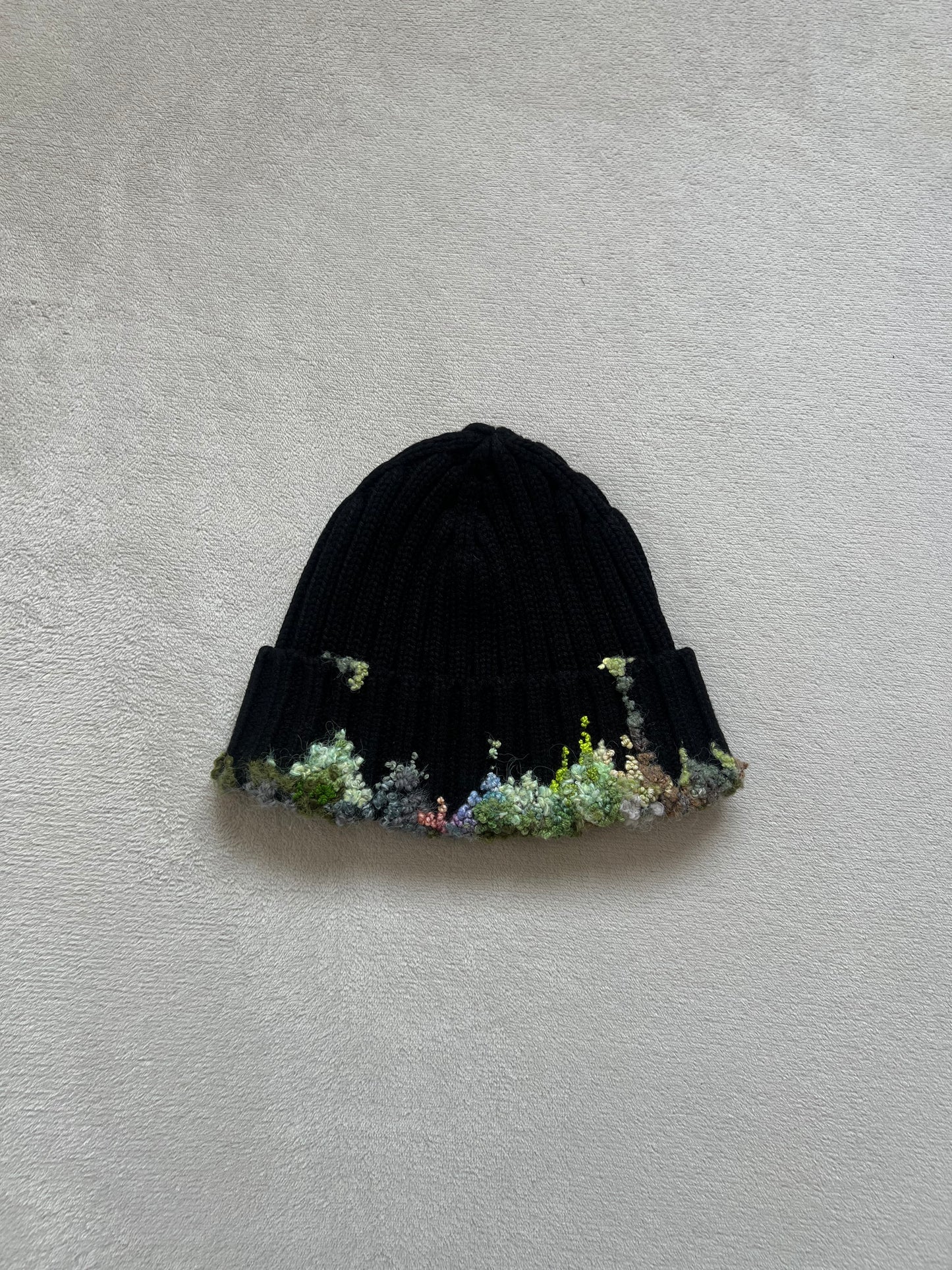 "  Embroidered Dot Beanie