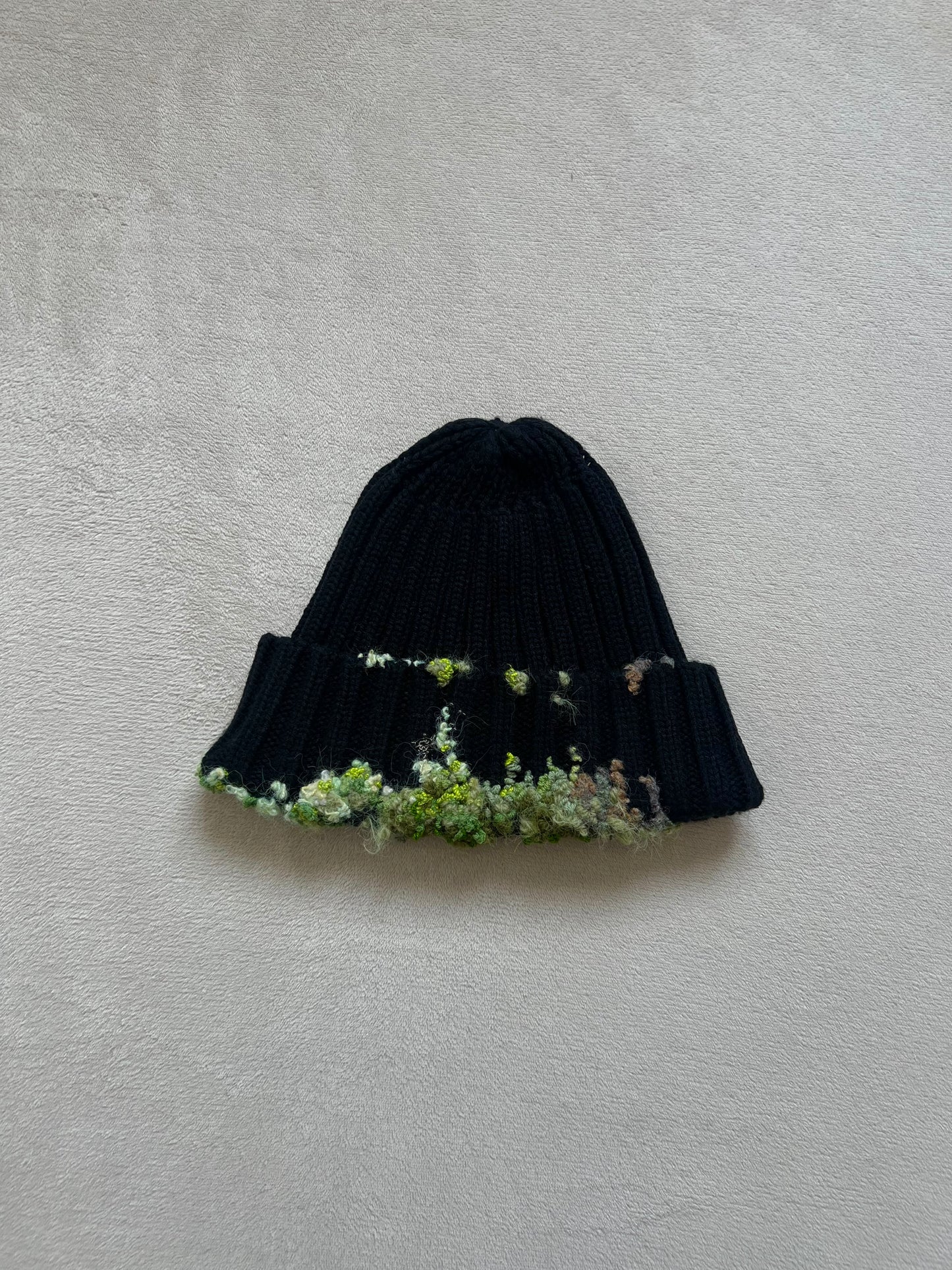 "  Embroidered Dot Beanie