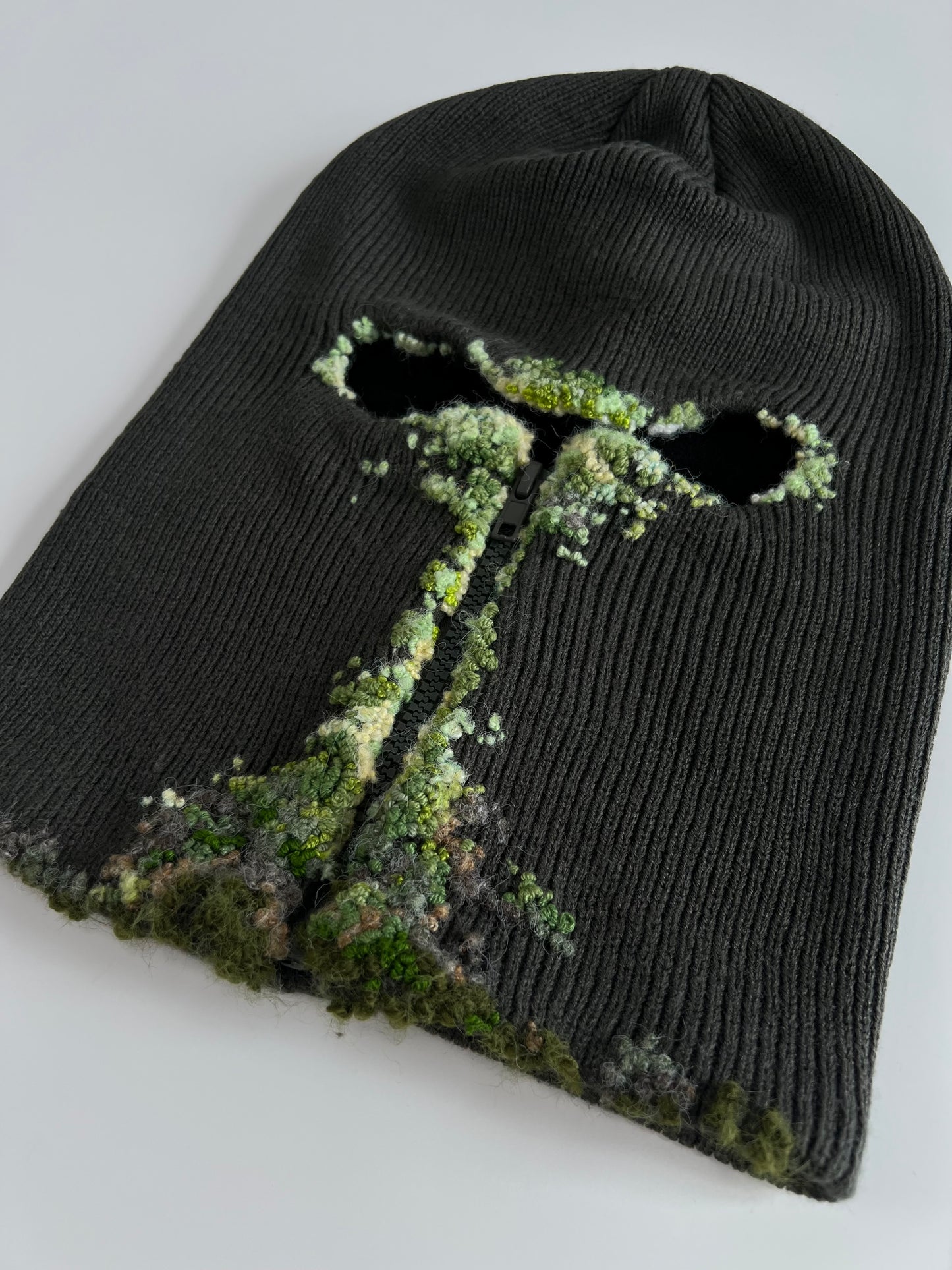 "   Embroidered Dot Balaclava