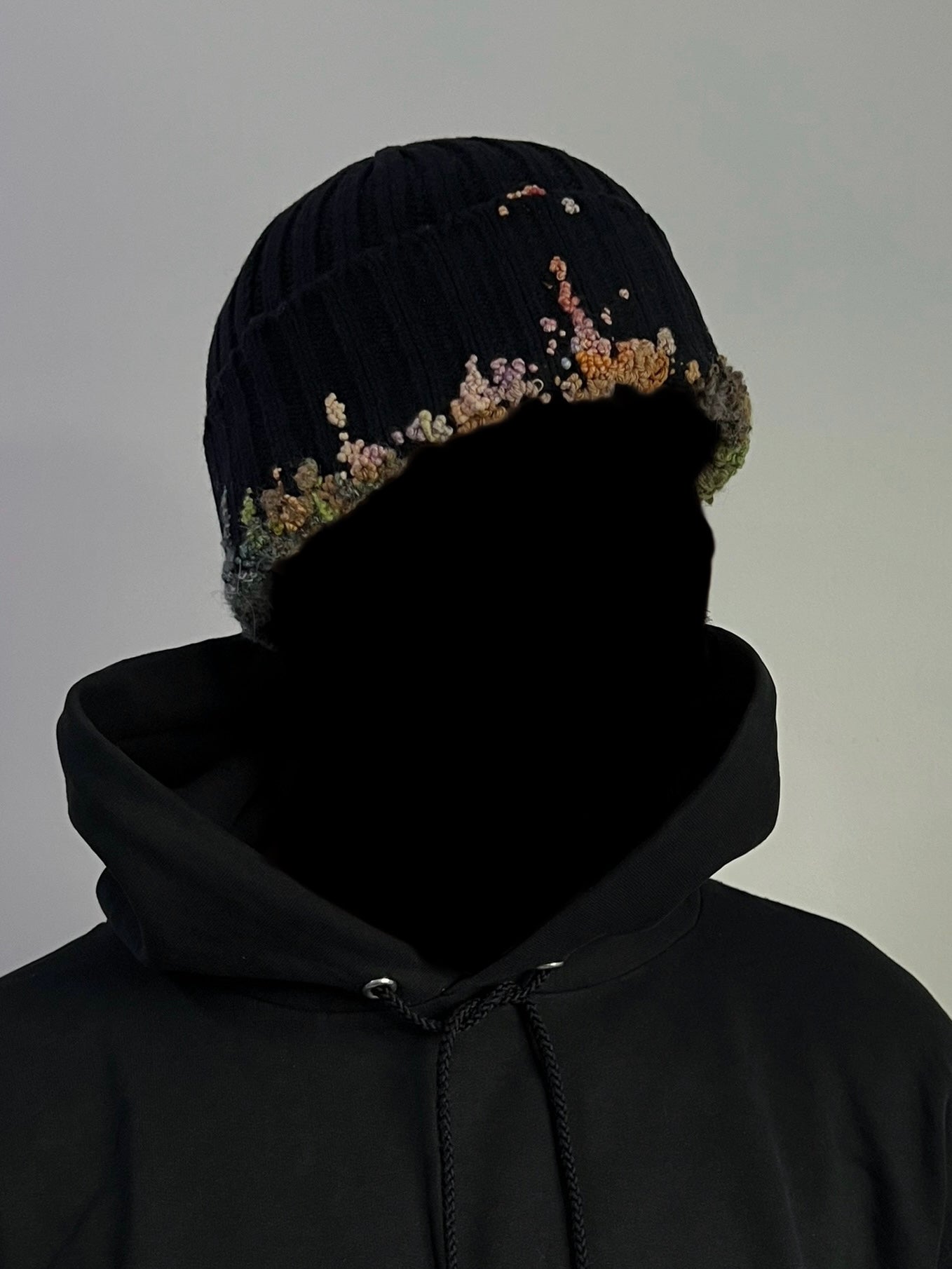 "  Embroidered Dot Beanie