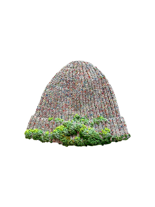 "  Embroidered Dot Beanie