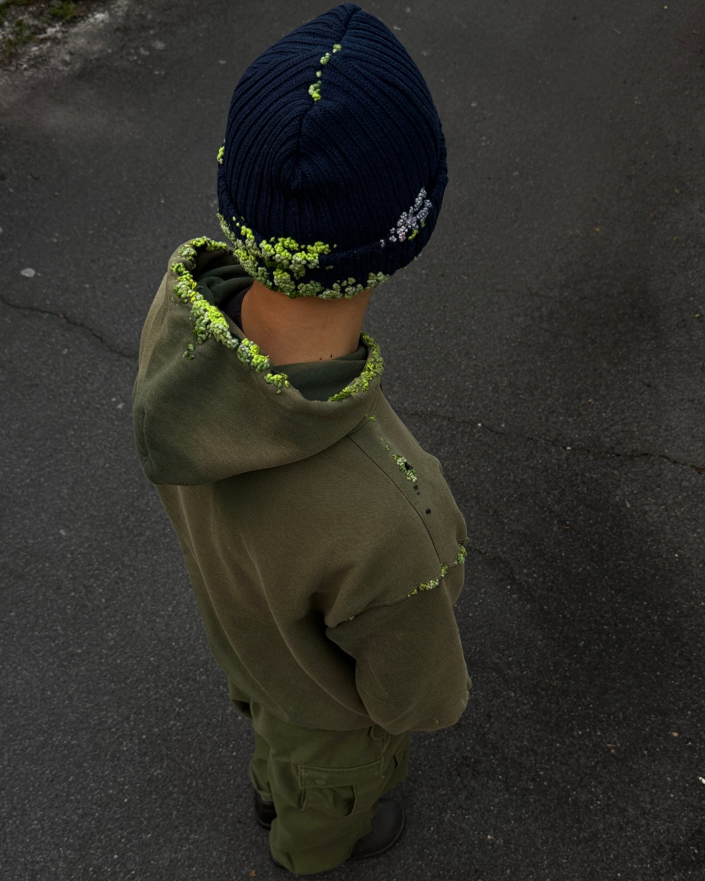 "  Embroidered Dot Beanie