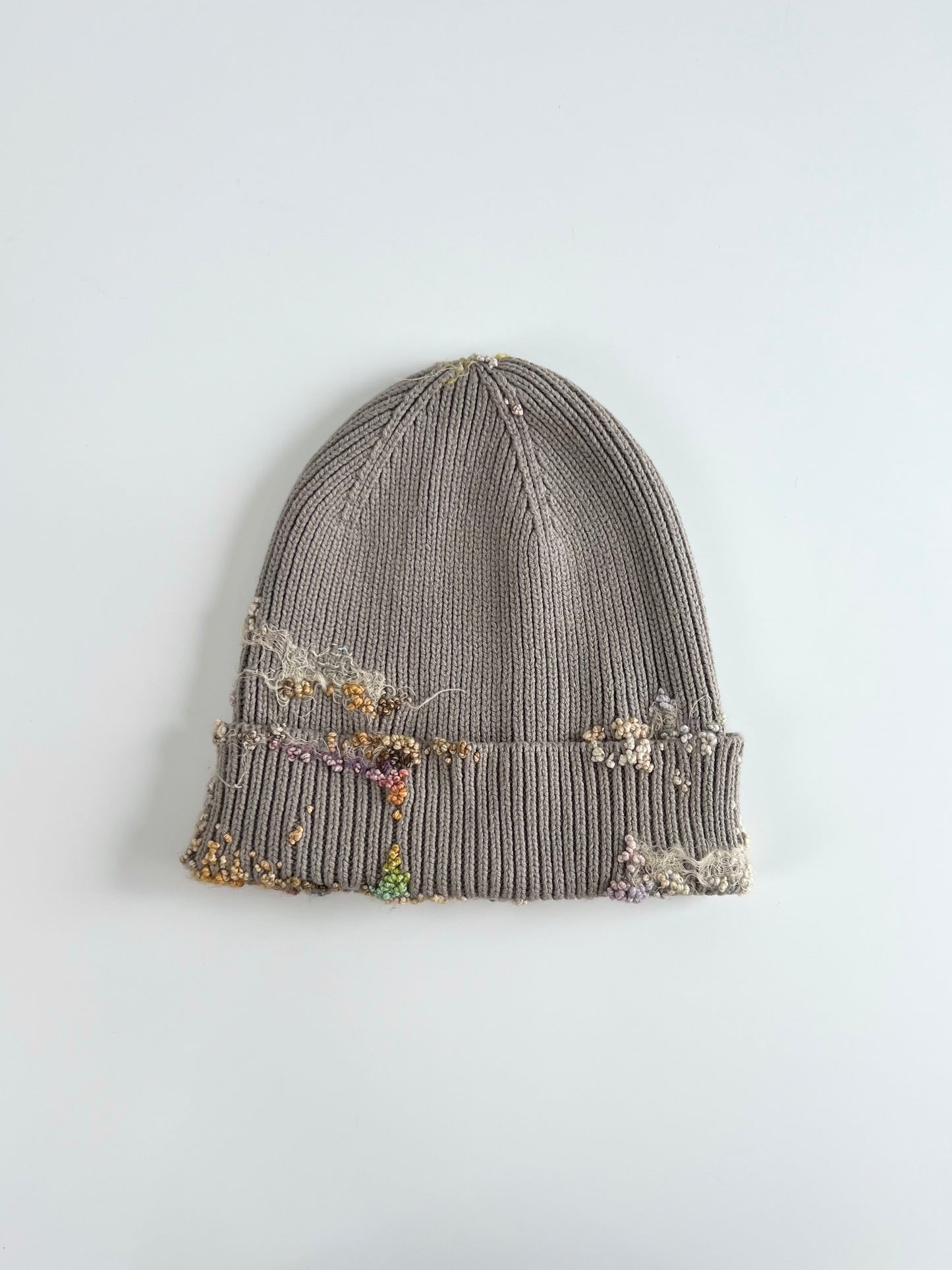 "  Embroidered Dot Beanie