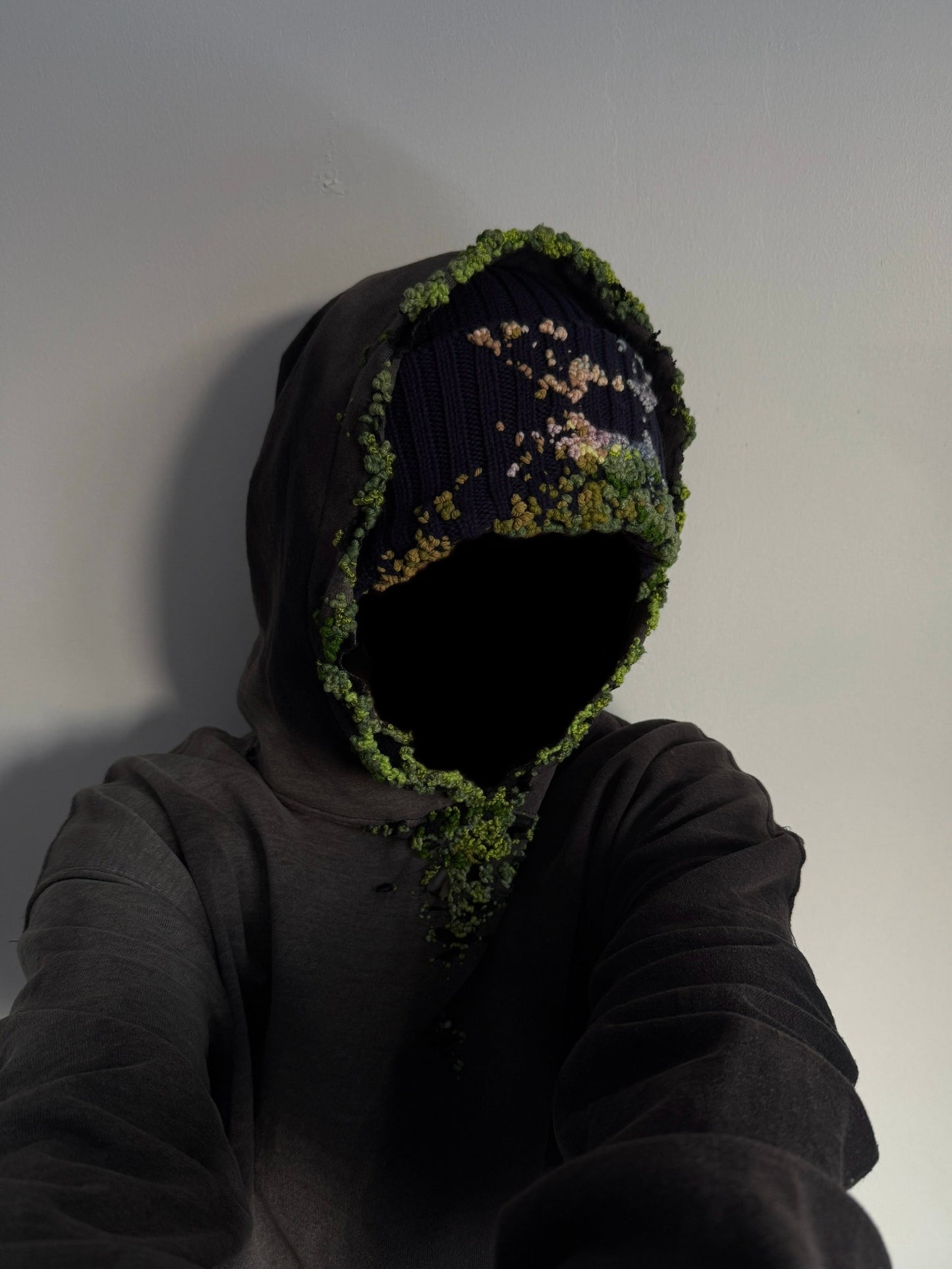 "  Embroidered Dot Beanie