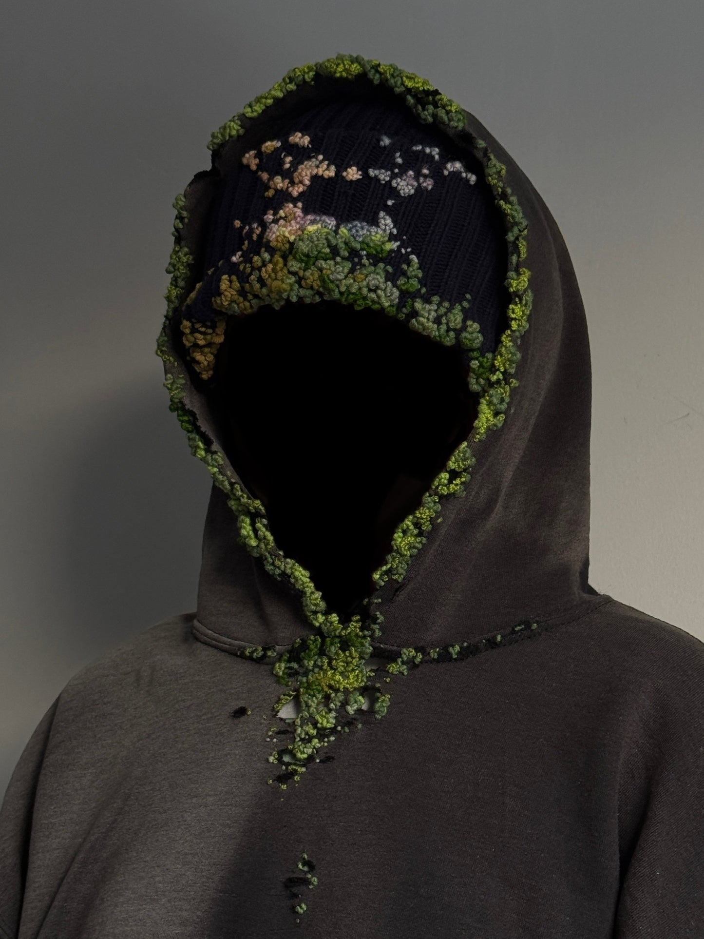 "  Embroidered Dot Beanie