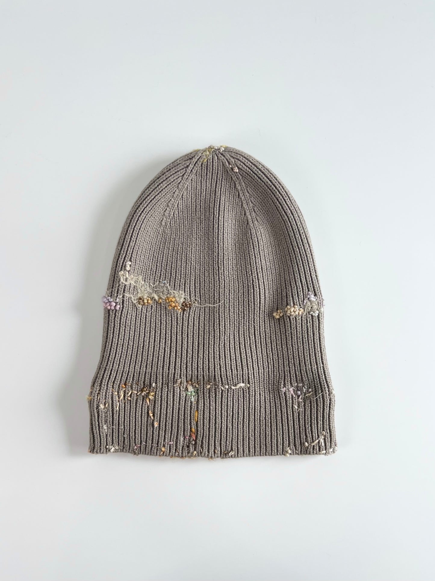 "  Embroidered Dot Beanie