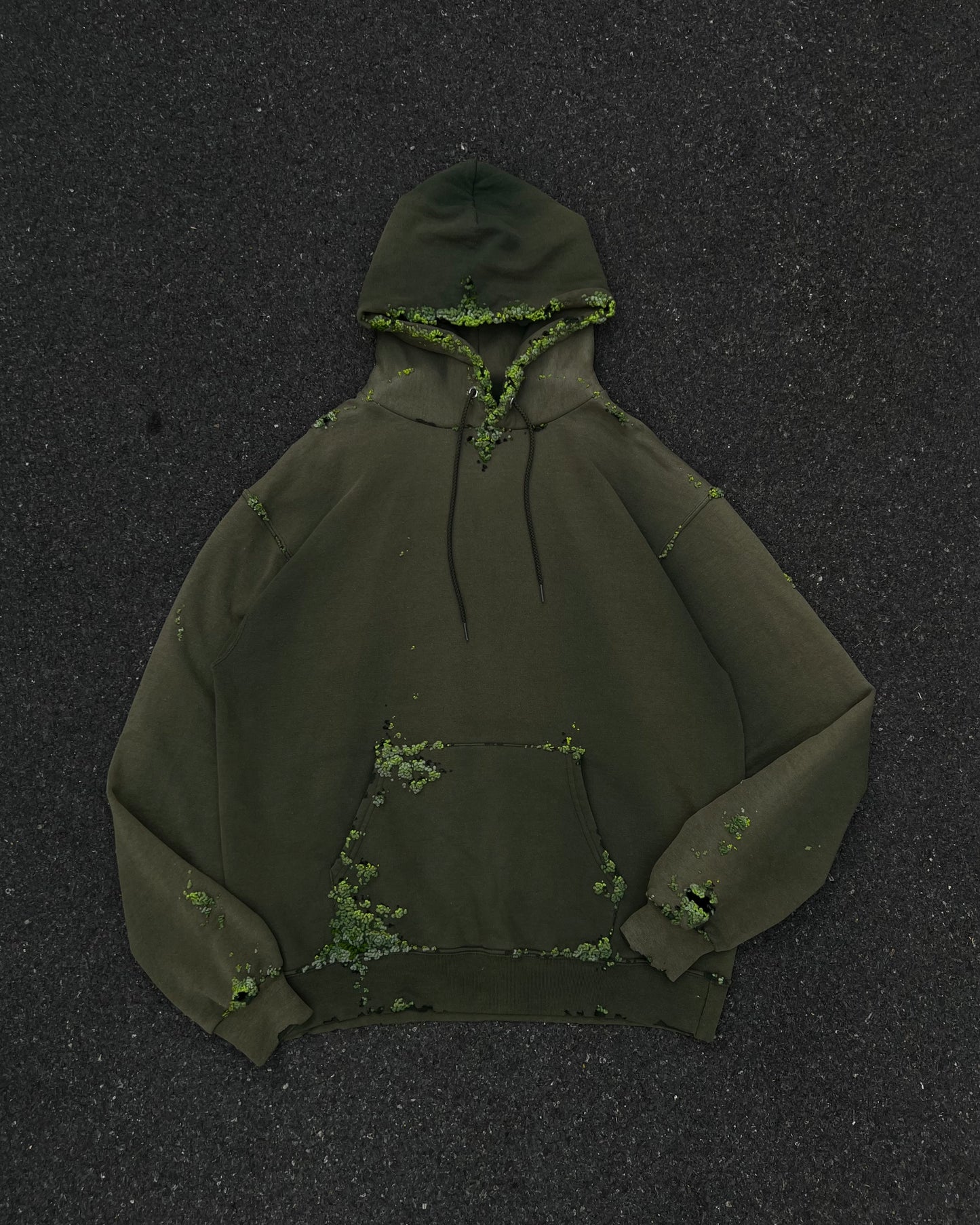 "   Embroidered Dot Hoodie