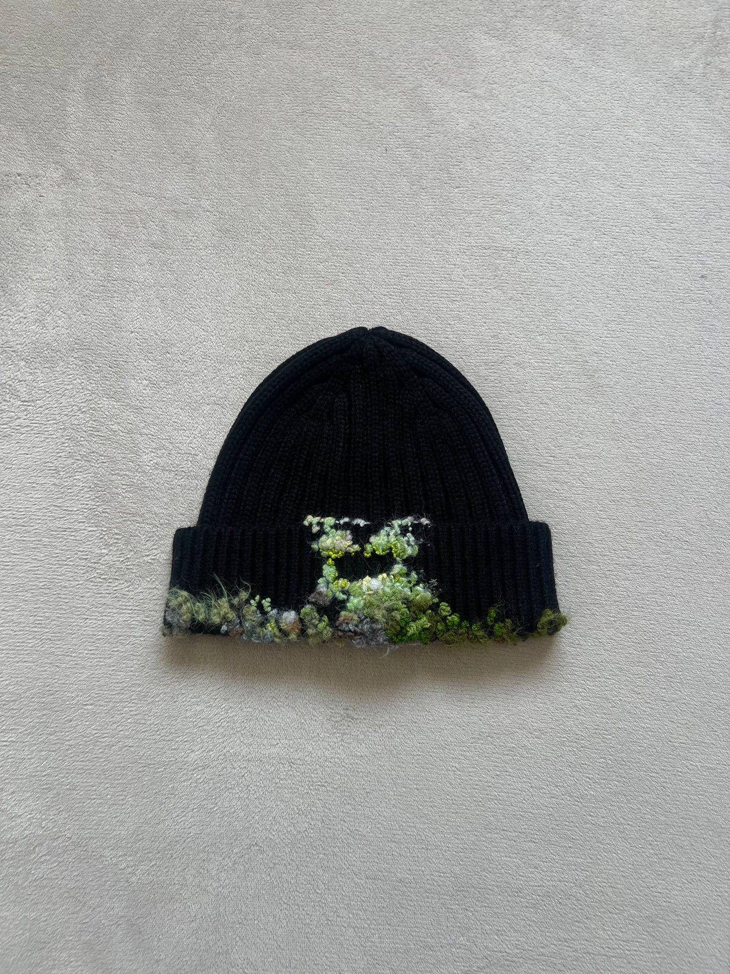"  Embroidered Dot Beanie