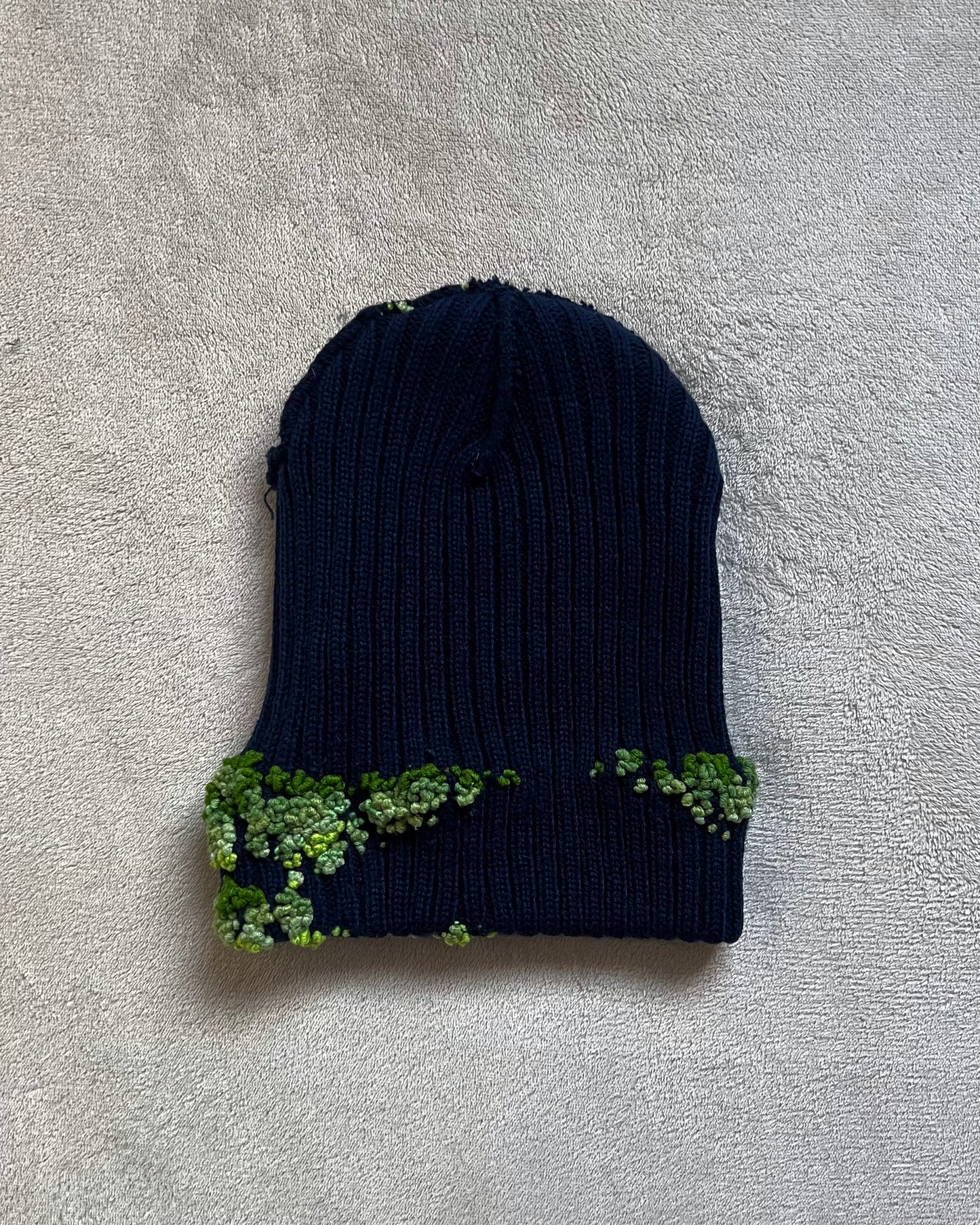 "  Embroidered Dot Beanie