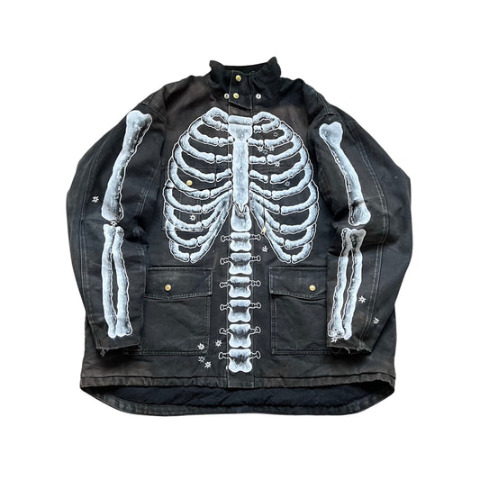 ""SKELETON Black Jacket