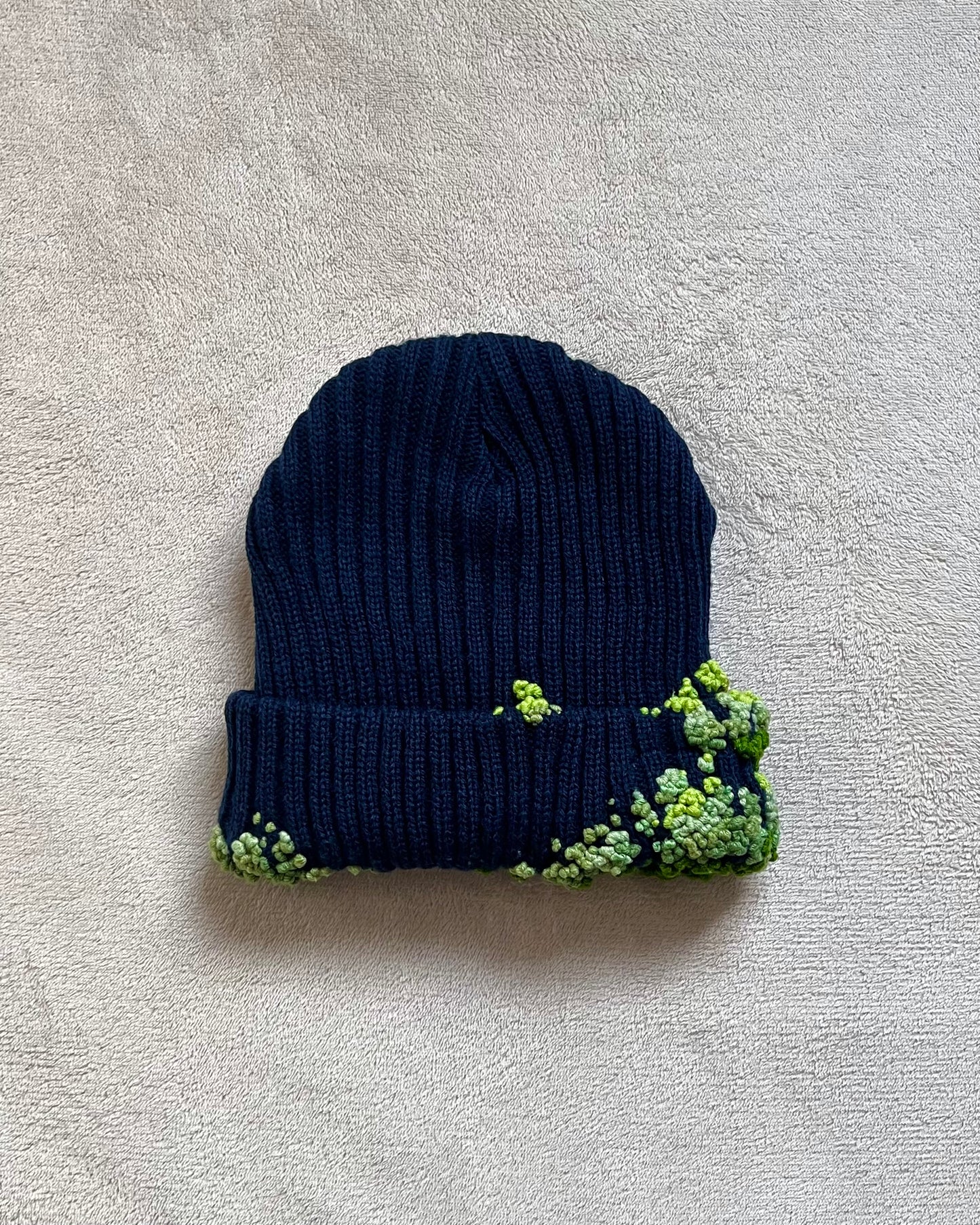 "  Embroidered Dot Beanie