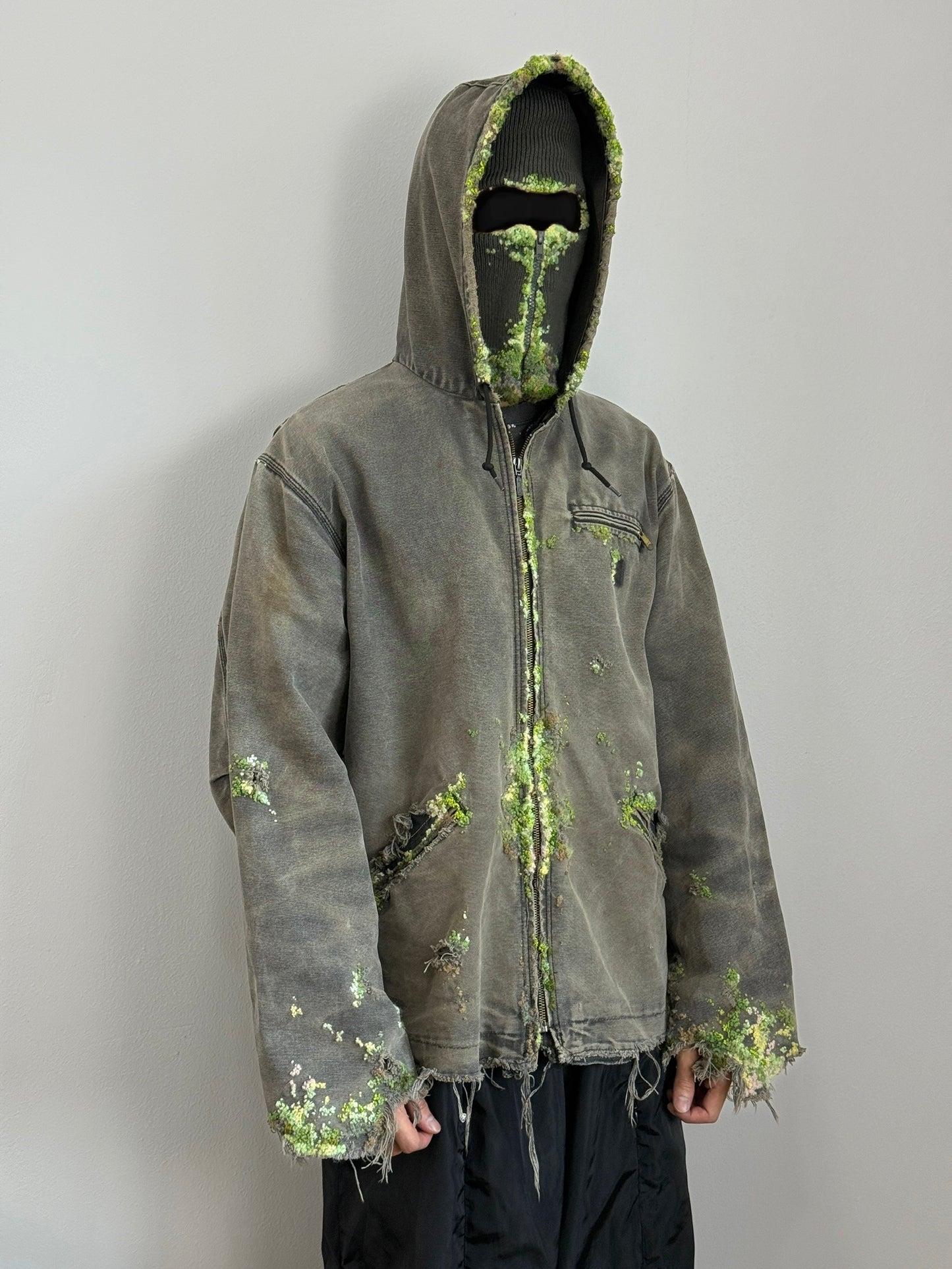 "   Embroidered Dot Balaclava