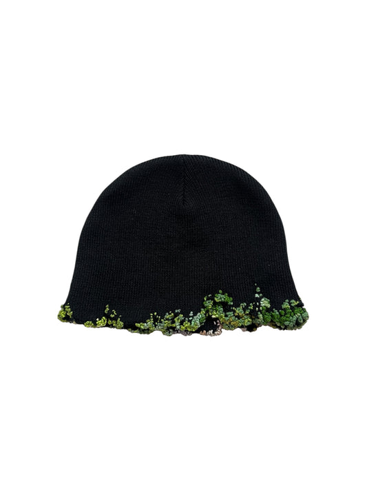"  Embroidered Dot Beanie