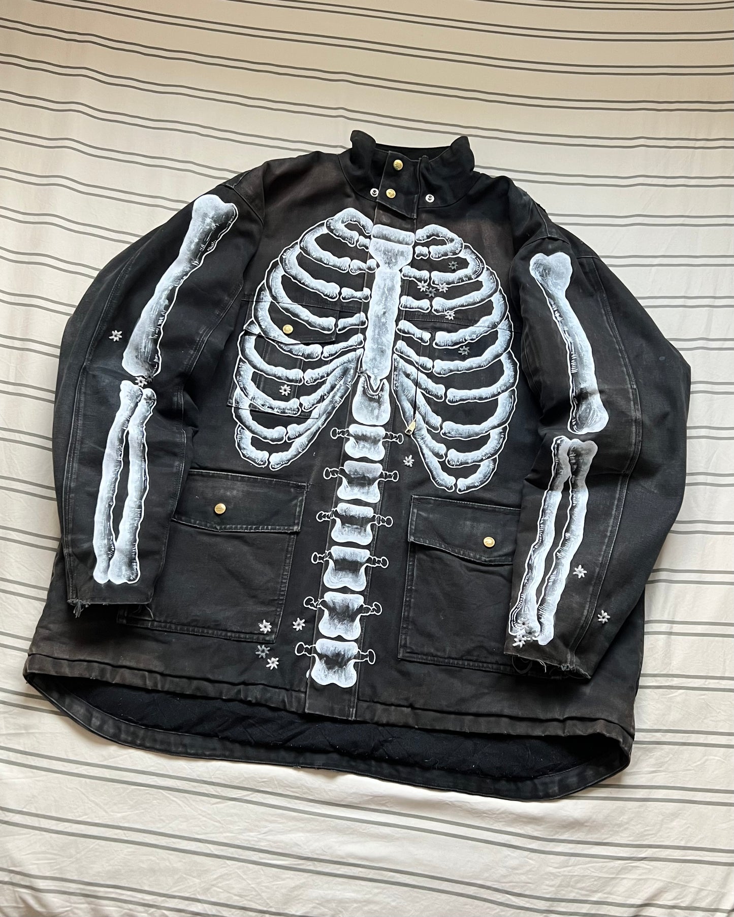 """"SKELETON Black Jacket