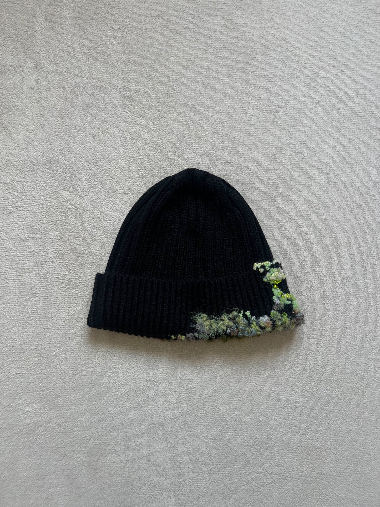 "  Embroidered Dot Beanie