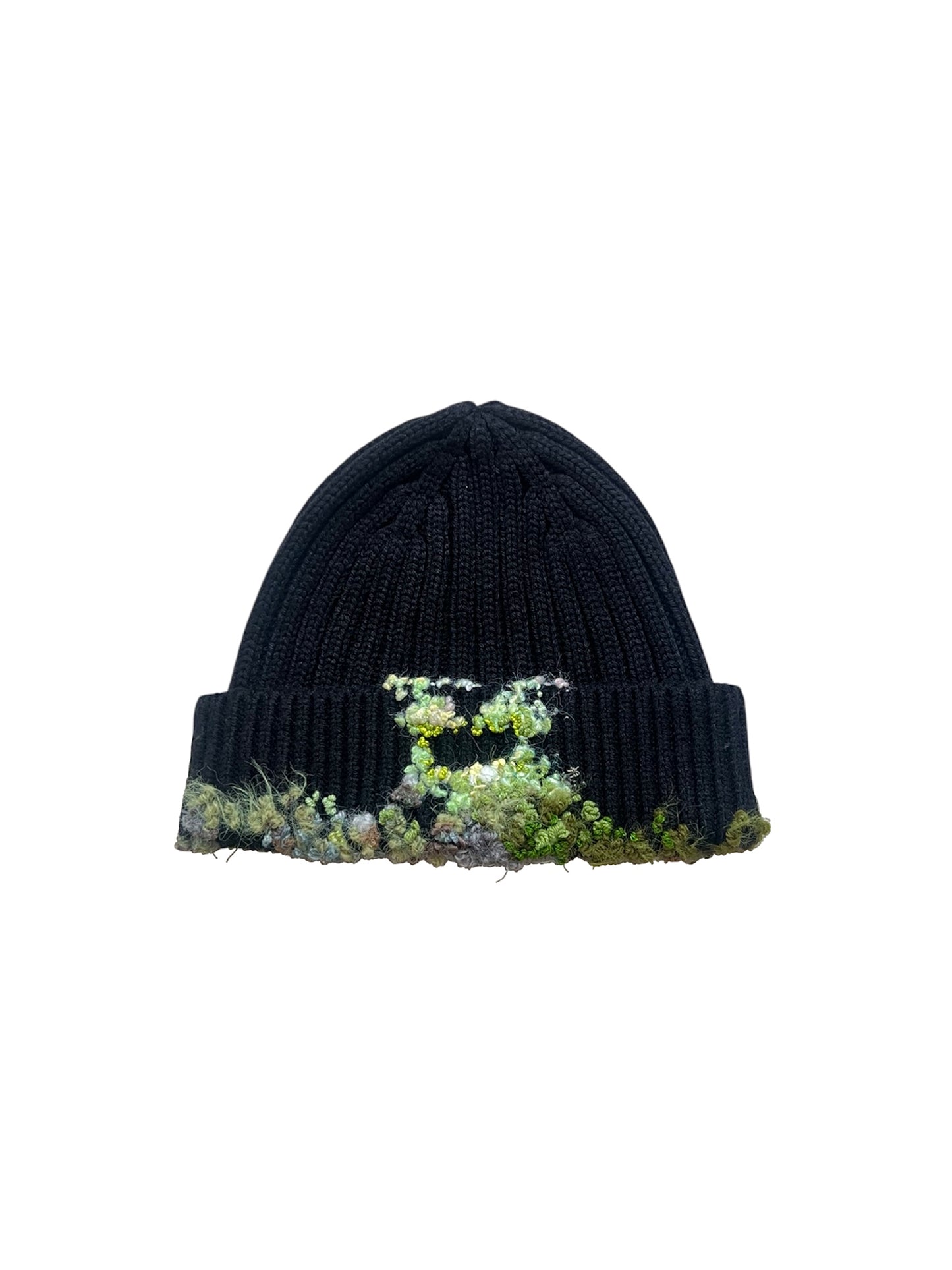 "  Embroidered Dot Beanie