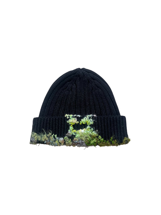 "  Embroidered Dot Beanie