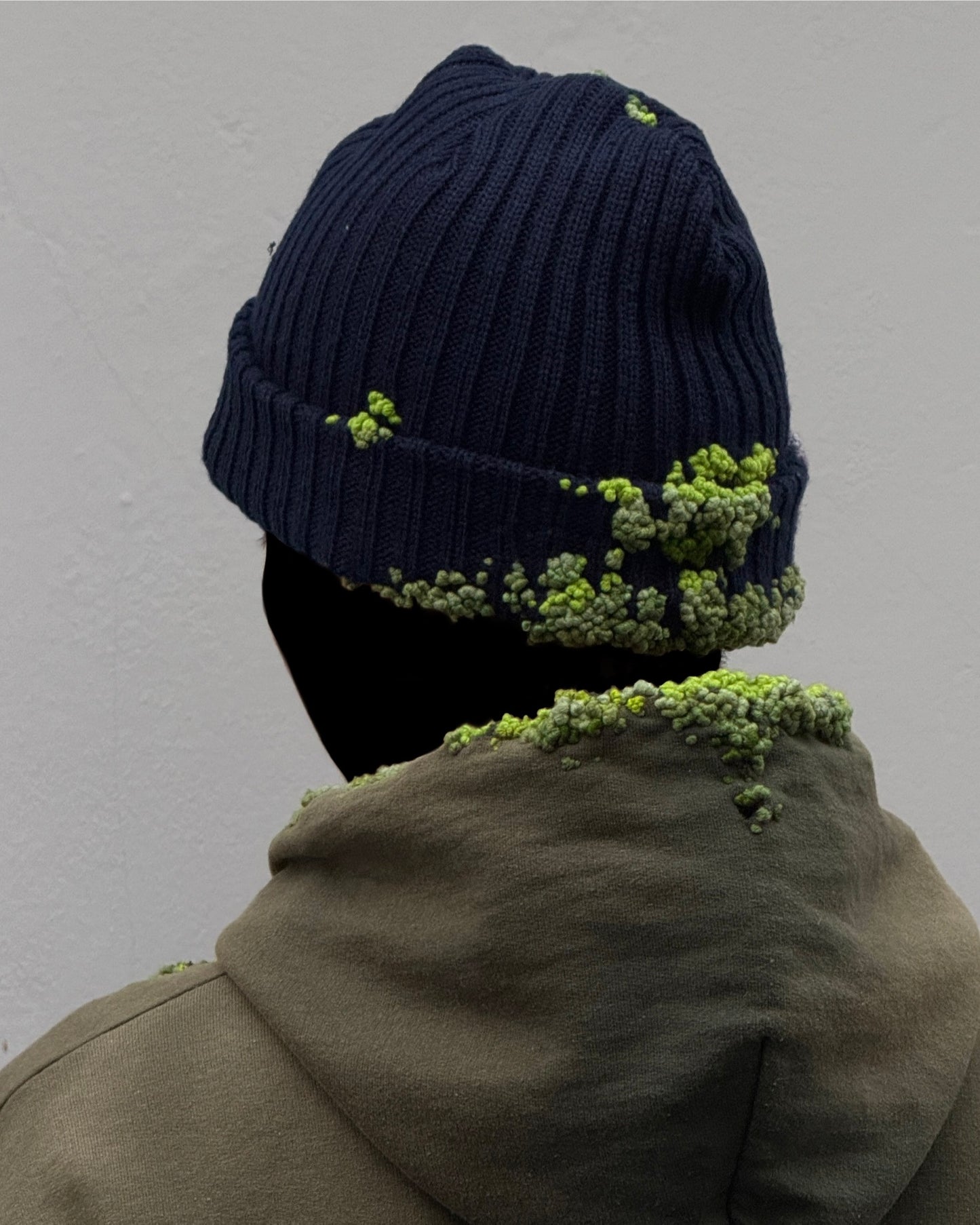 "  Embroidered Dot Beanie