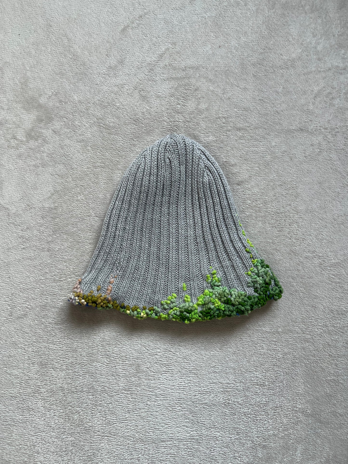 "  Embroidered Dot Beanie