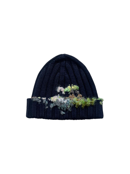 "   Embroidered Dot Beanie