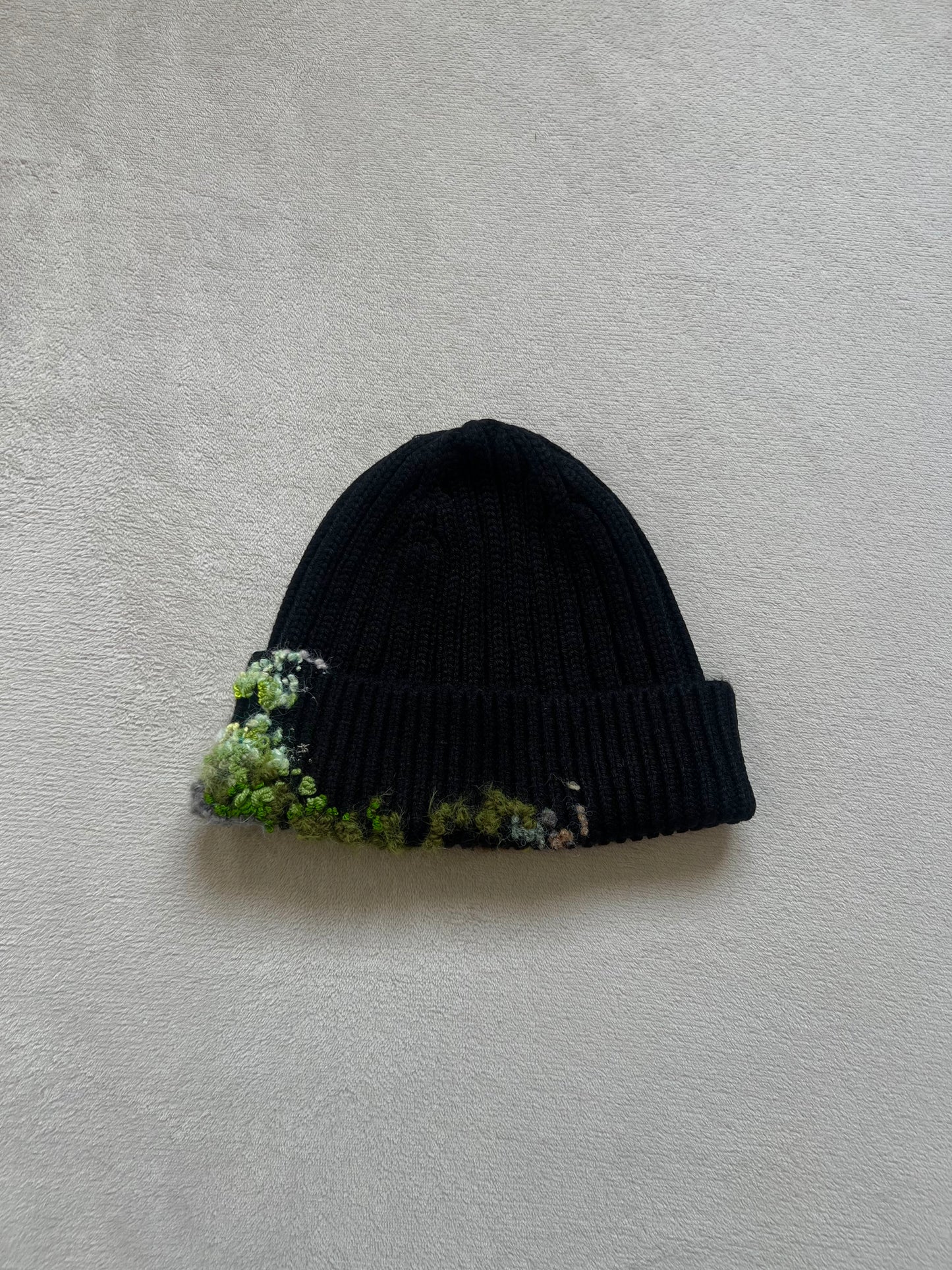 "  Embroidered Dot Beanie
