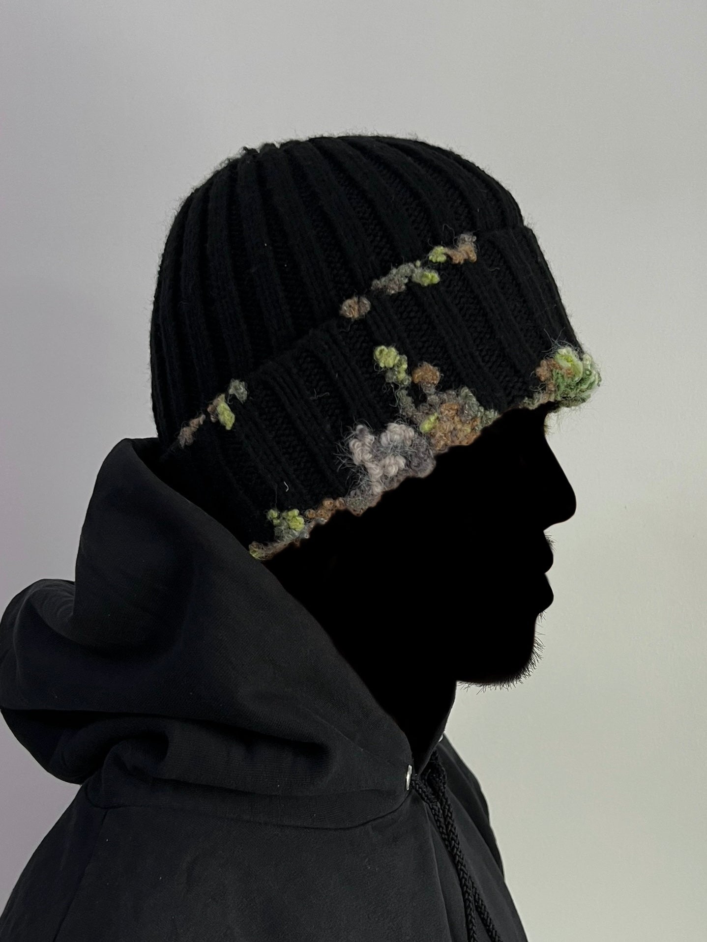 "  Embroidered Dot Beanie