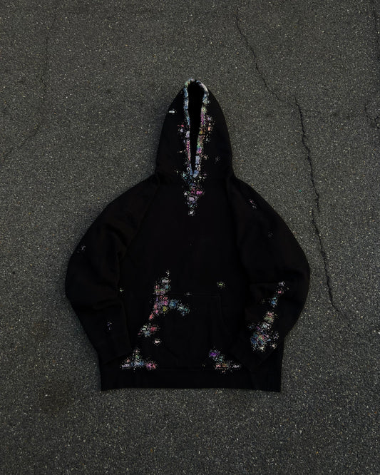 """Embroidered "BORO" Hoodie