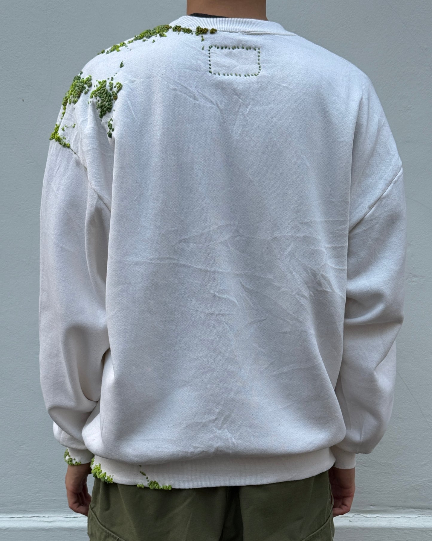 "   Embroidered Dot Sweater