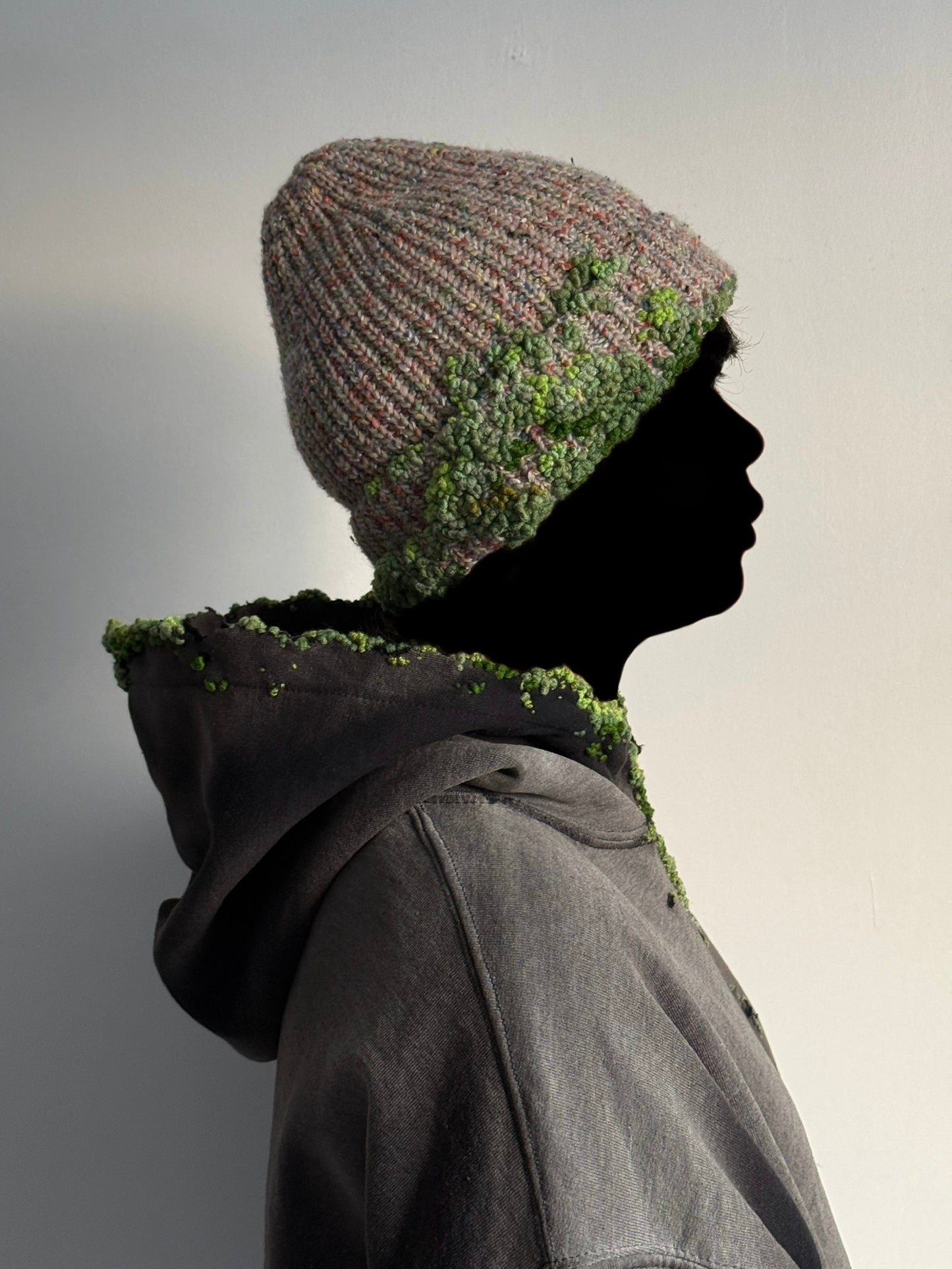 "  Embroidered Dot Beanie