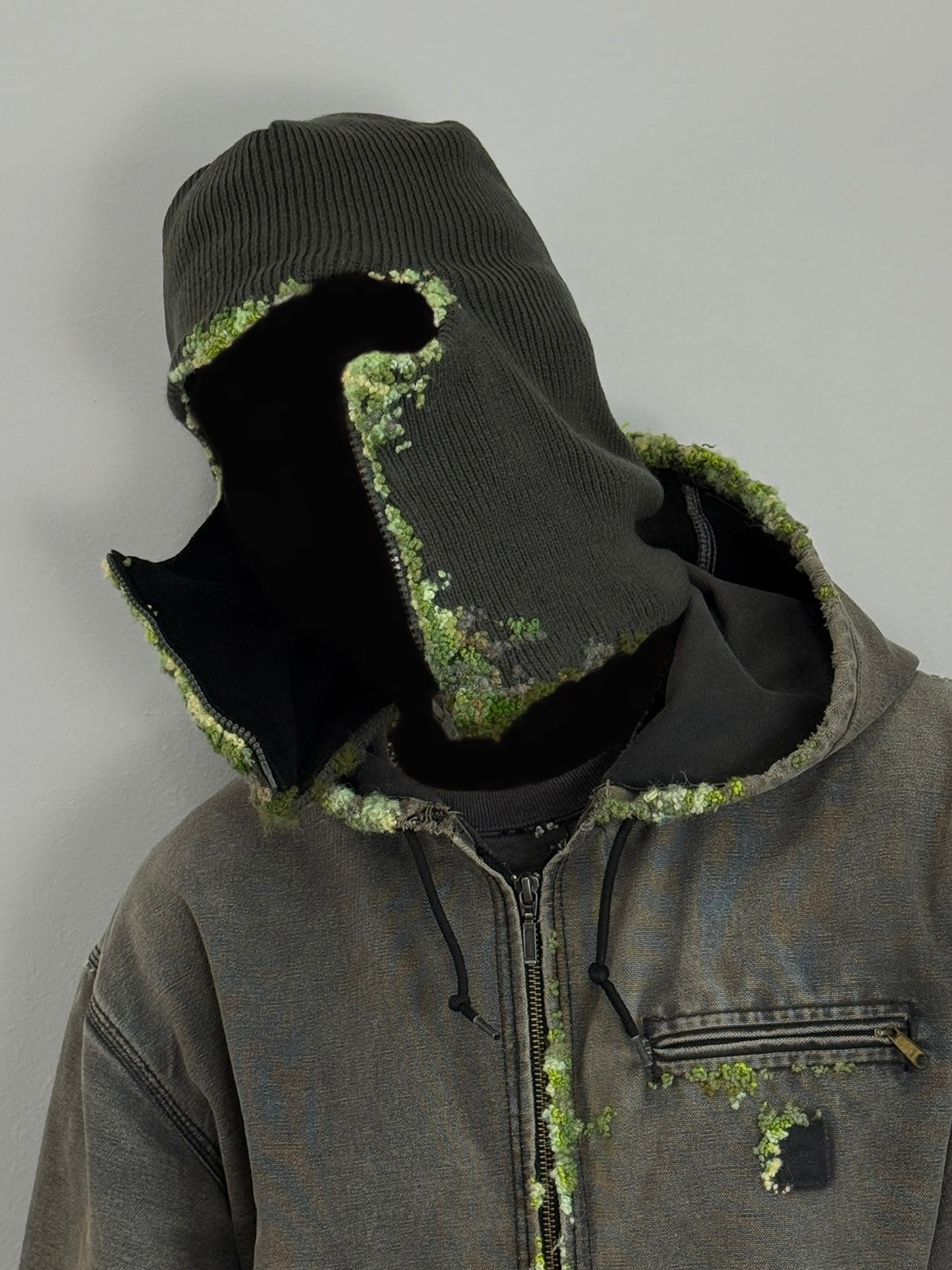 "   Embroidered Dot Balaclava
