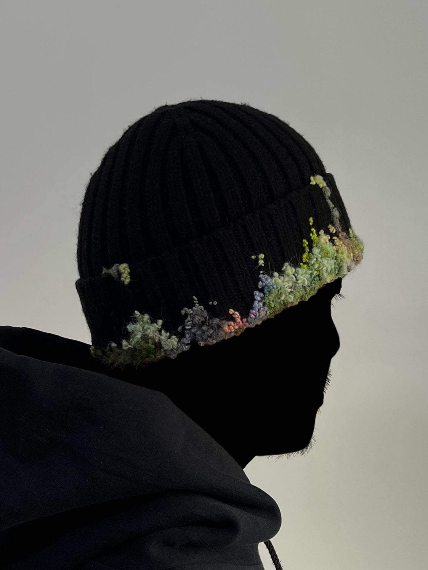"  Embroidered Dot Beanie
