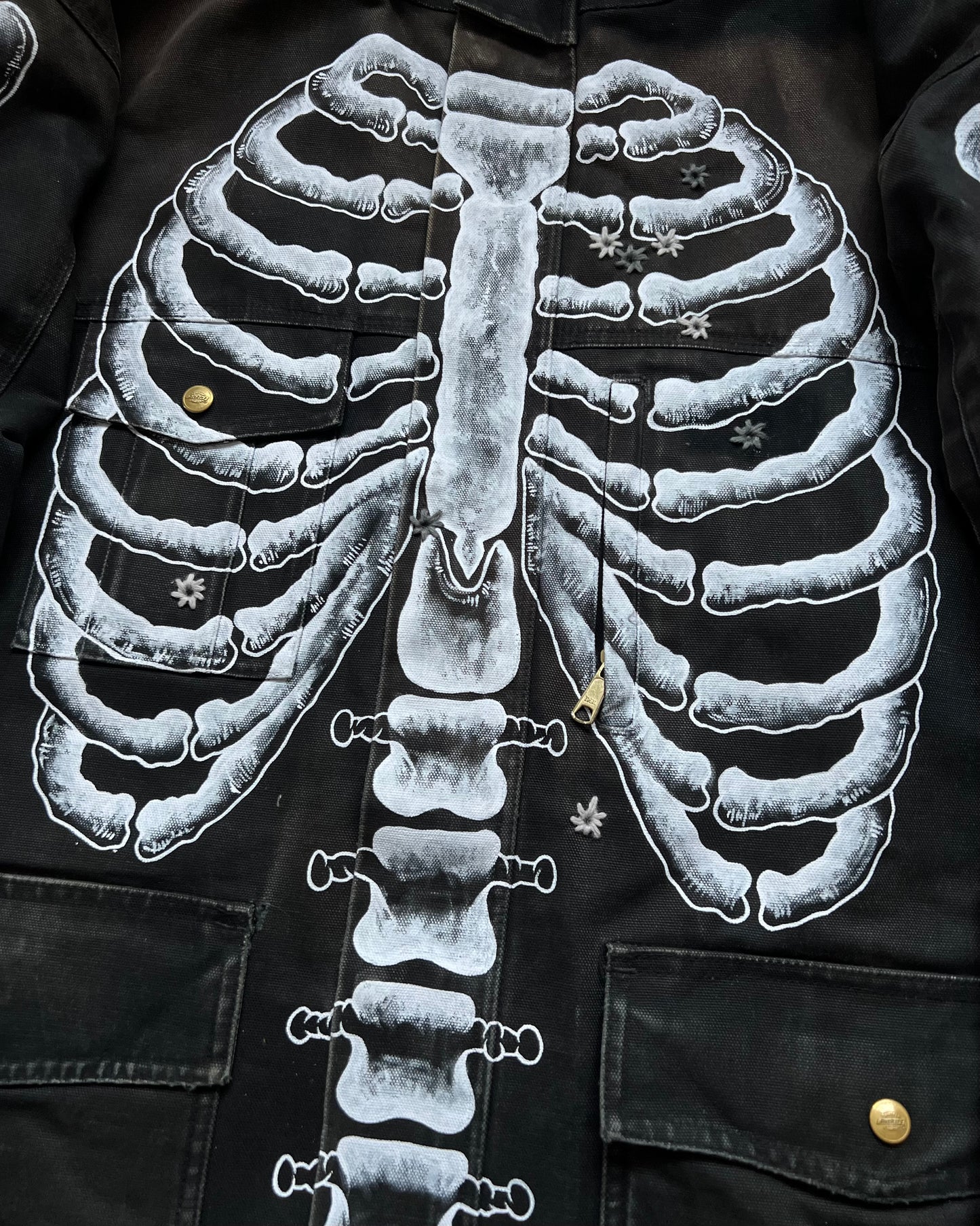""""SKELETON Black Jacket
