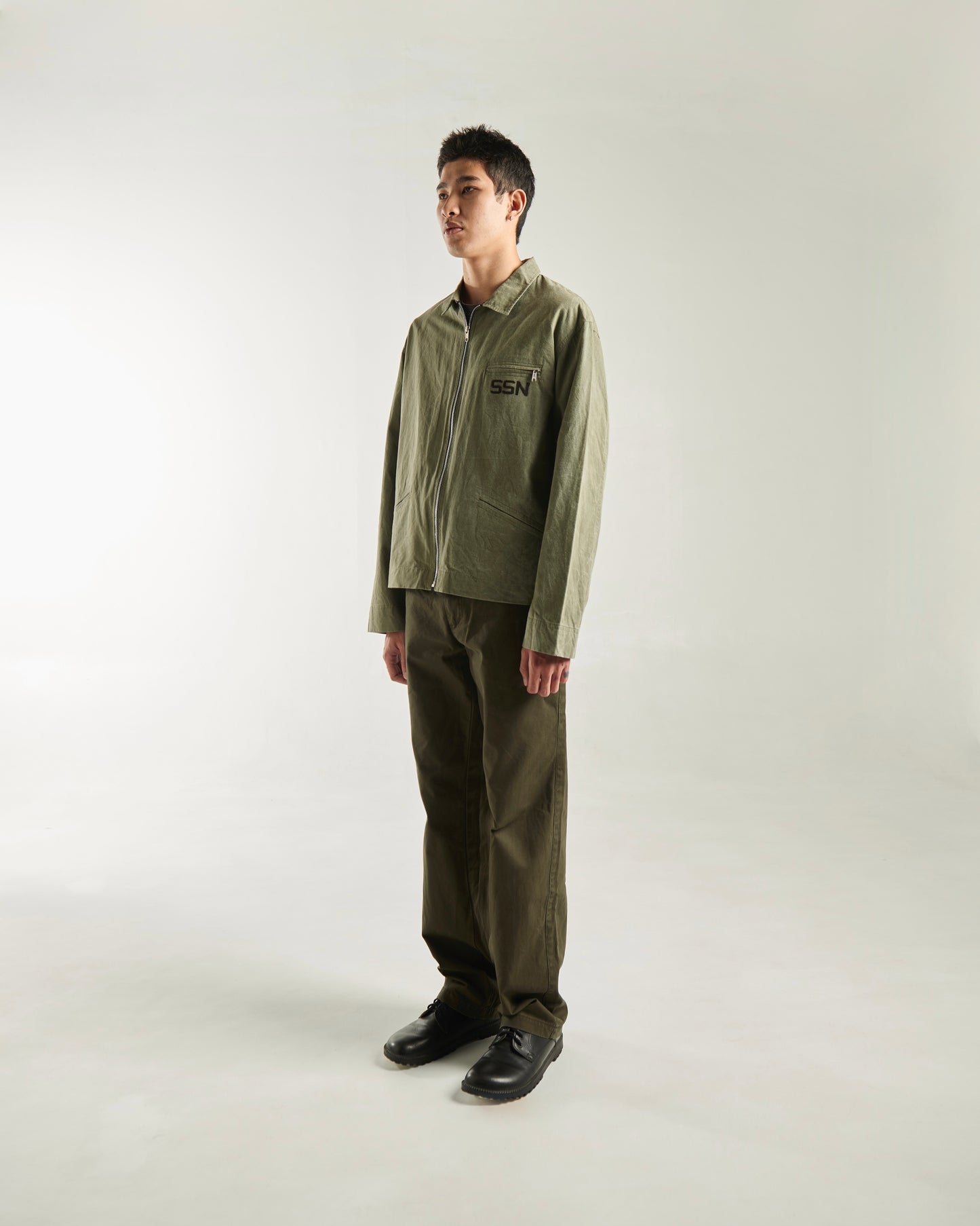 Z SSN1 Faded Green Military Jacket