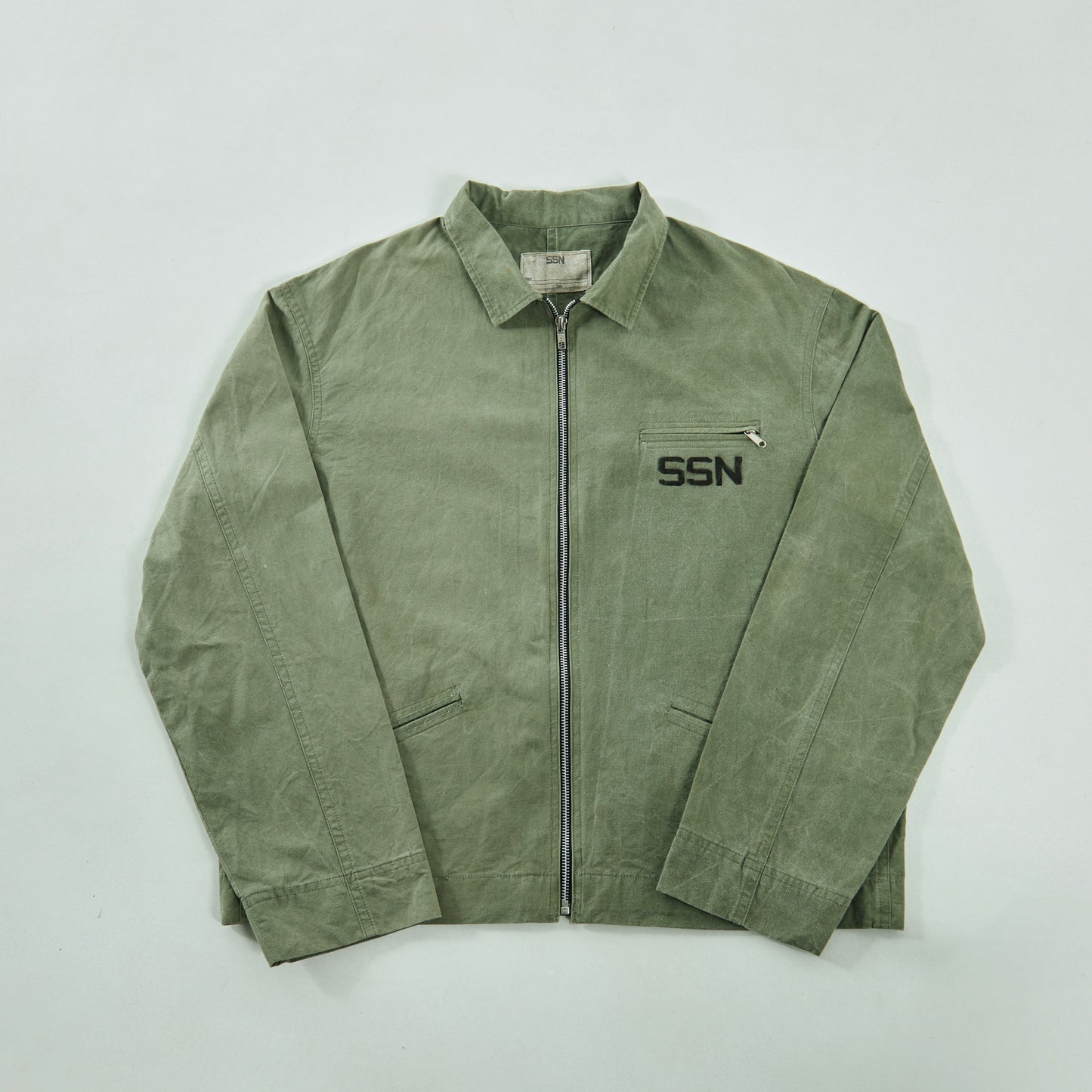 Z SSN1 Faded Green Military Jacket